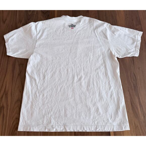 The Marathon Clothing Crenshaw T-Shirt Nipsey Hussle White Red Size XL - Picture 5 of 7